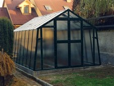 LIMES Skleník VARIANT typ K 4 - sklo Helios 4mm - pozink. profil